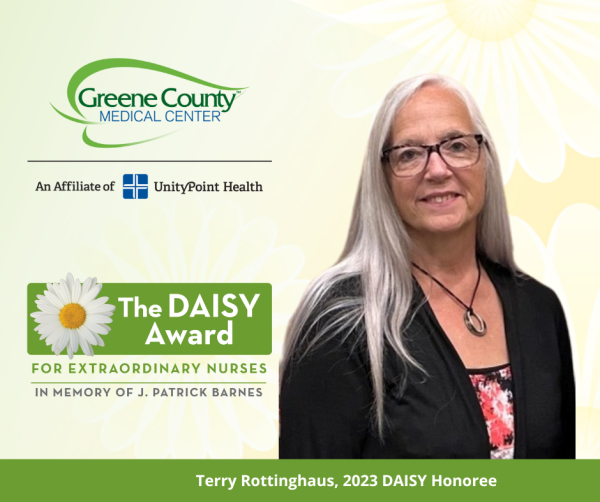 Terry Rottinghaus, 2023 DAISY Award Winner