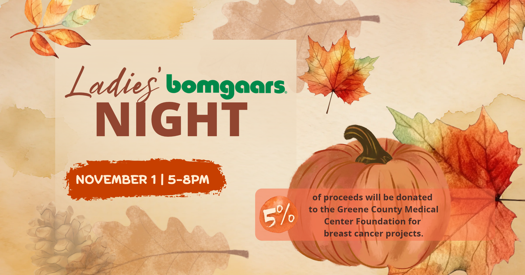 Bomgaars Ladies' Night
