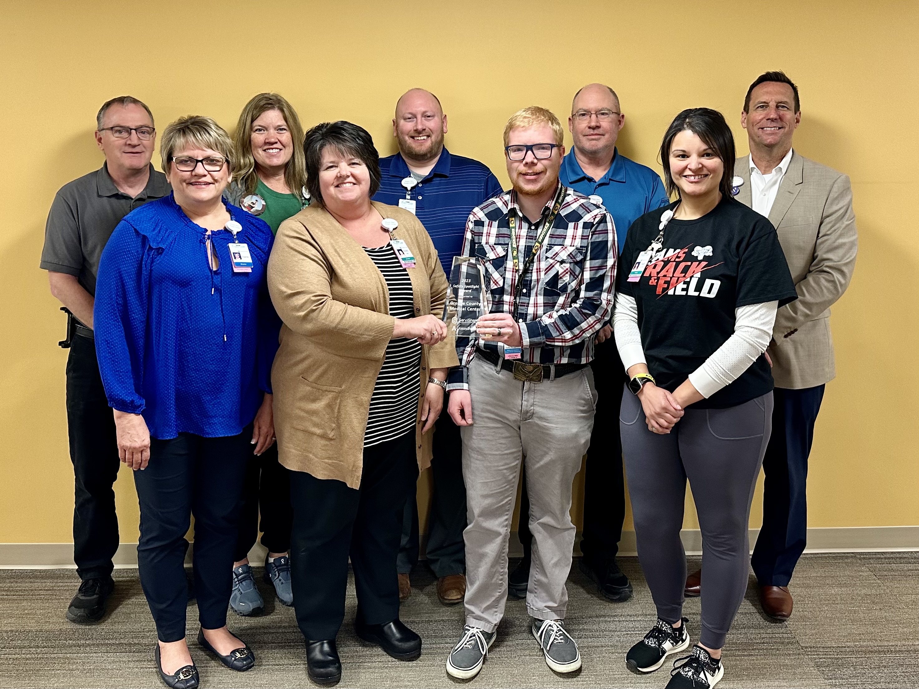Greene County Medical Center Safety Committee-Front row